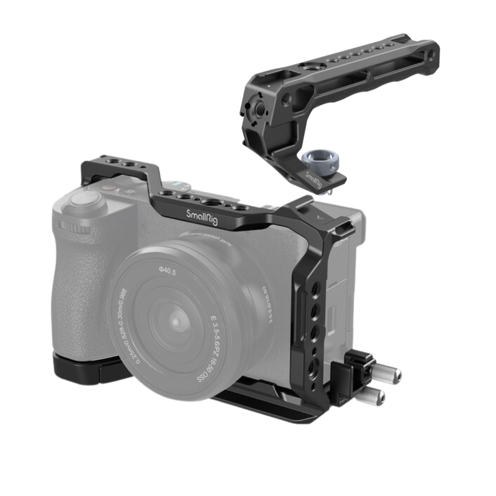 JAULA SMALLRIG CUERPO BODY RIG SONY ZVE10 ZV-E10 CUERPO BODY RIG CON GRIP  DE SILICONA 3538 – PhotoPeruStore