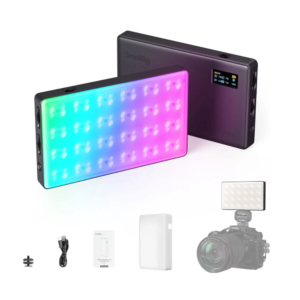 PANEL LUZ LED RGB PARA VIDEO SMALLRIG RM120 3808 - 2500-8500K CRI TLCI 98+5000 MAH 98 MINUTOS COMPACTO