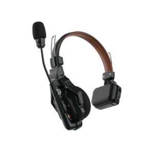 Hollyland Solidcom C1 Pro 6S - Sistema de auriculares de intercomunicación inalámbrico ENC Cancelación de ruido dúplex completo para 6 personas 1100 pies Comunicación de equipo con PTT