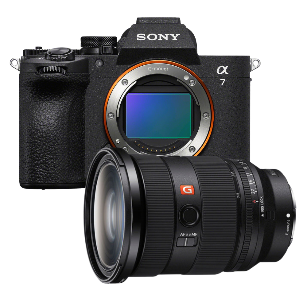 Camara Sony A7V + Lente Sony FE 24-70MM 2.8 GM II Full Frame