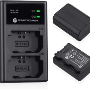 Kit de Baterias Firstpower Sony NP-FZ100 ( 2 Baterias + 1 Cargador )