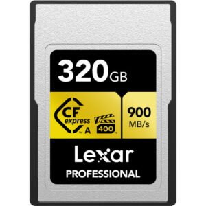 Tarjeta de Memoria Lexar CF Express Tipo A Gold 320GB