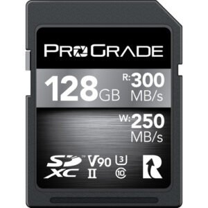 Tarjeta de Memoria Prograde Digital SD V90 128GB UHS-II