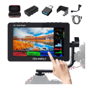 Monitor Feelworld F5 ProX Combo + Maletin + Bateria NP-F