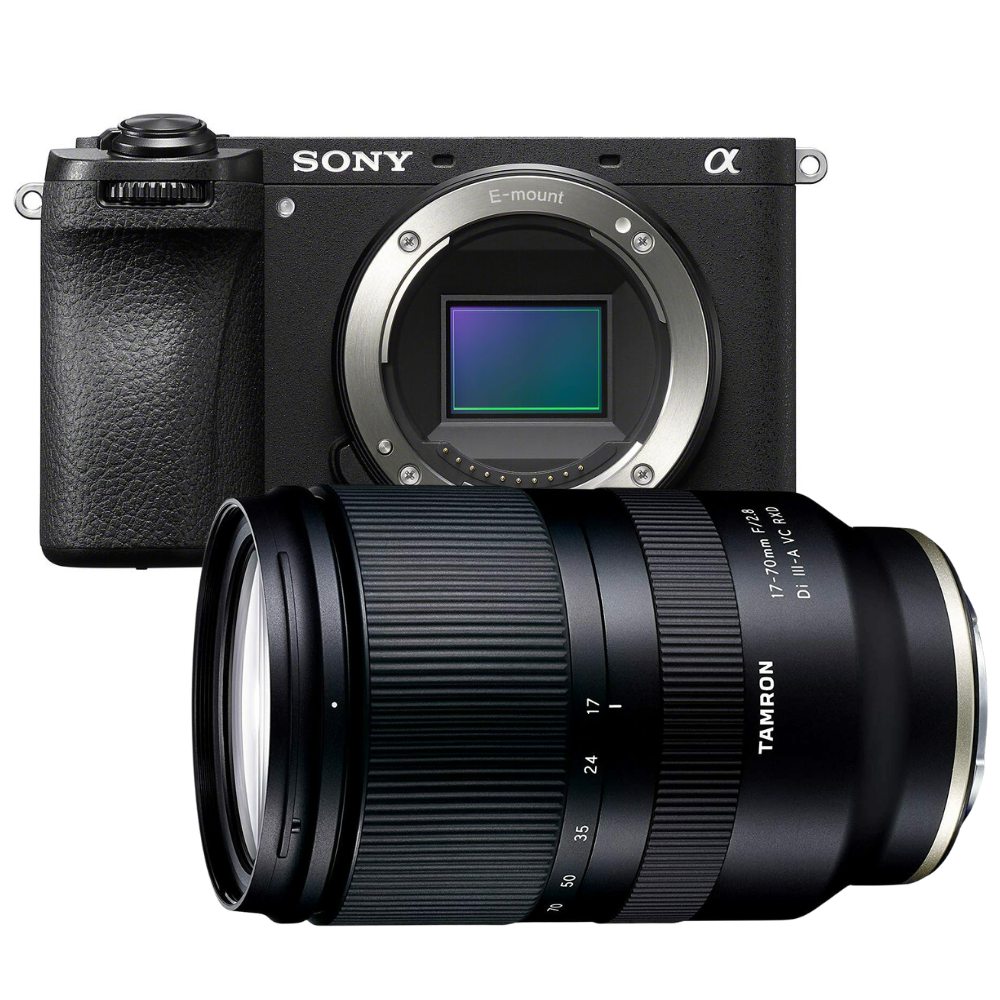 Camara Sony A6700 Body + Lente Tamron 17-70MM 2.8 VC RXD para Sony E APSC