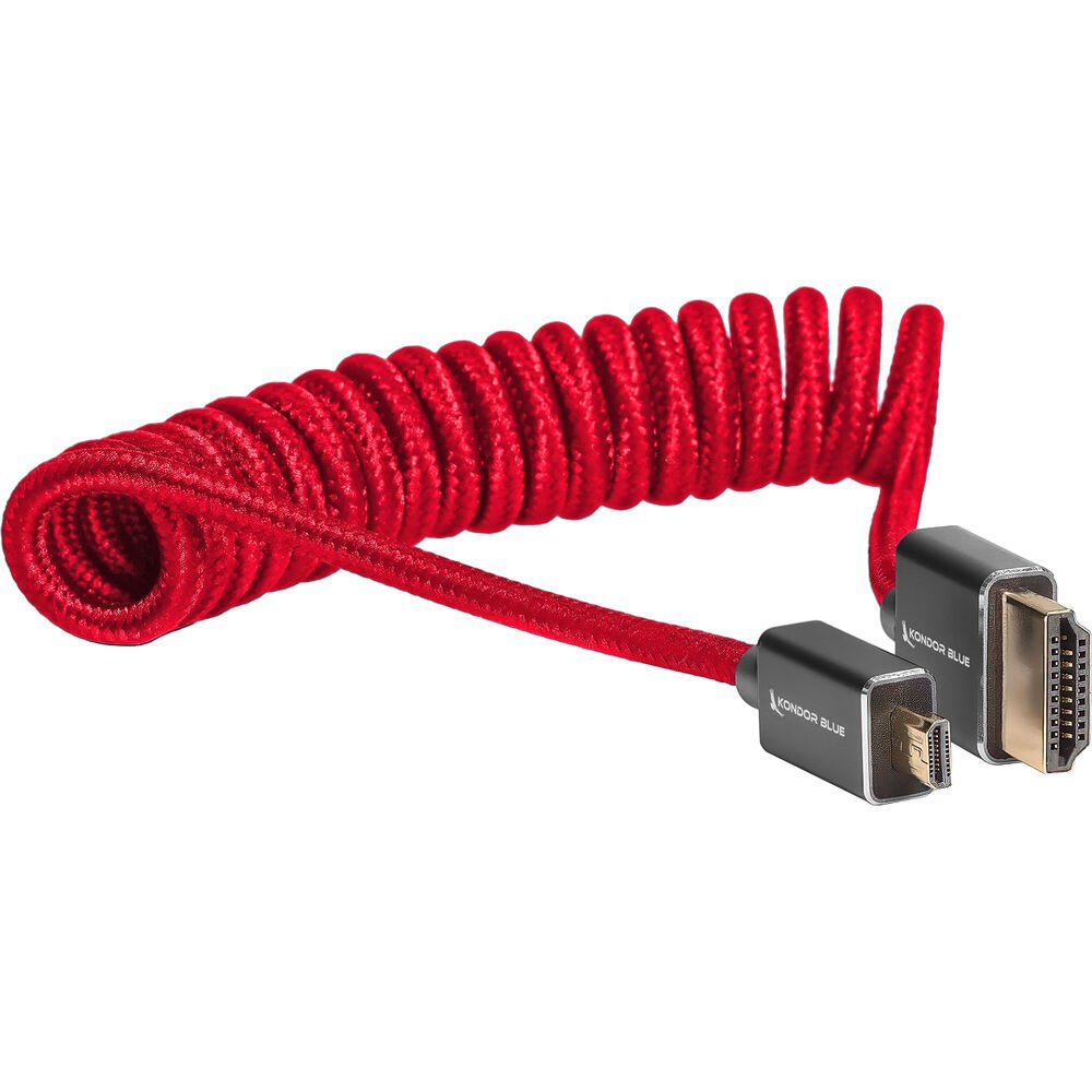 Cable HDMI 4K 2.0 Kondor Blue Micro HDMI - HDMI (Color Rojo)