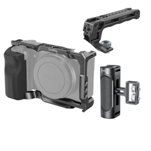 Jaula Smallrig para Sony ZV-E10 (3538B) + Top Handle ARRI (3765) + Mini Side Handle (2916)