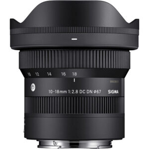 Lente Angular Zoom Sigma 10-18MM 2.8 DC DN para Sony E APSC