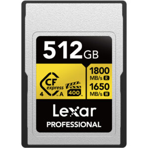 Tarjeta de Memoria Lexar CFexpress 4.0 Tipo A Gold 512GB 1800 Mbs