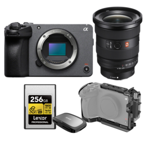 Camara Sony FX3 + Lente Sony 16-35MM F2.8 GMII + Jaula Smallrig + Tarjeta CFExpress Tipo A Lexar Gold 256GB + Lectora Lexar CFExpress 2 en 1