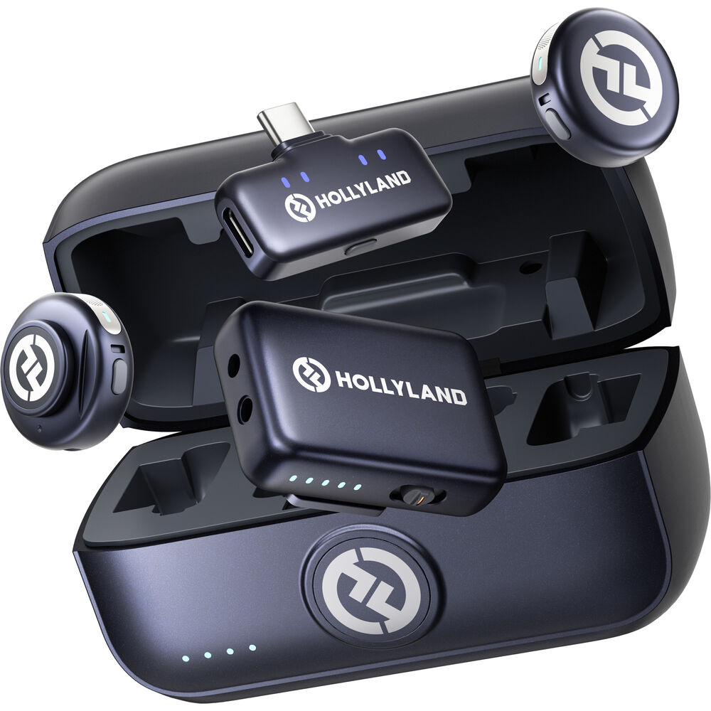 Microfono Inalambrico Hollyland Lark M3 Combo 2TX + 2RX 2 1 1